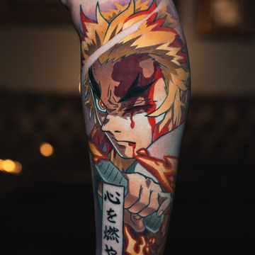 Encontre Rhur: O Artista de Tatuagem que Traz Animes à Vida