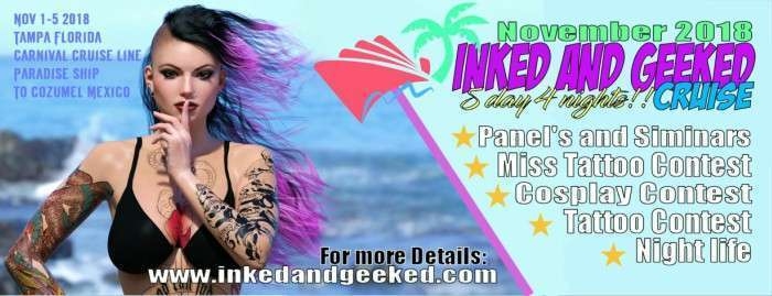 Geeked e Inked Tattoofest 2018