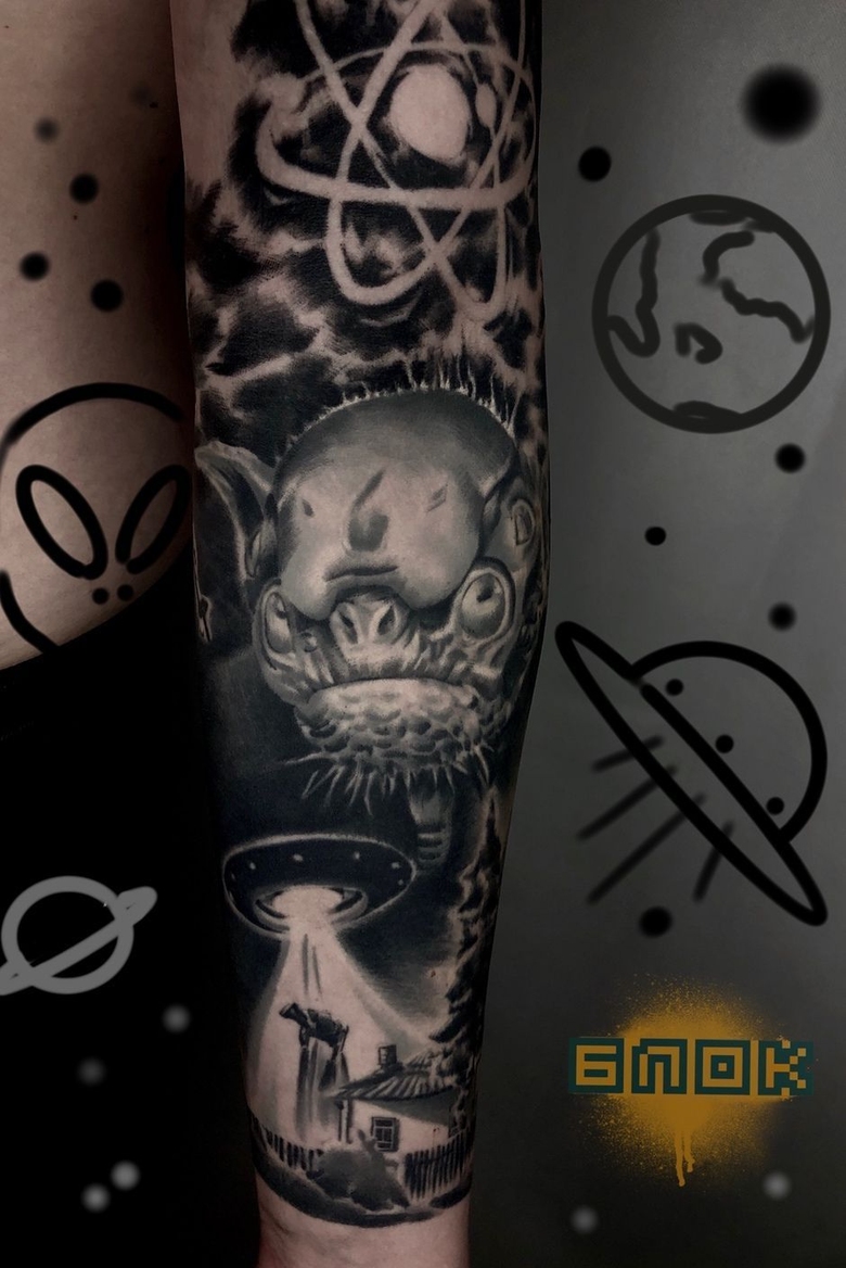Kolya Block - do Graffiti para Tatuagem