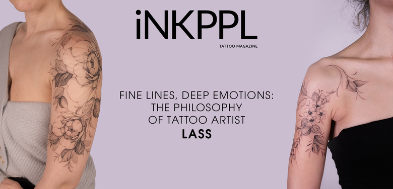 Linhas finas, emoções profundas: A Filosofia do Artista de Tatuagem Lass