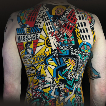 Futurismo Italiano com Técnica Americana: O Estilo Dinâmico de Alberto Lelli