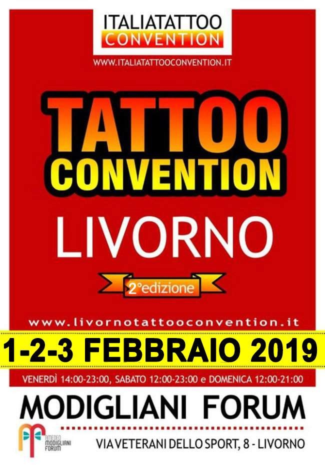 2° Convenção de Tatuagem Livorno