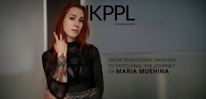 Da Pintura Tradicional para o Tatuagem: A Jornada de Maria Mukhina