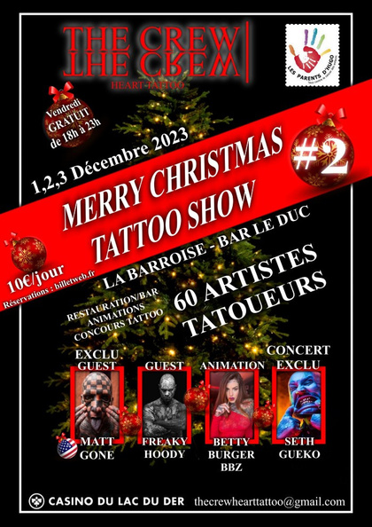 Feliz Natal Tattoo Show 2023 | 01 - 03 December 2023