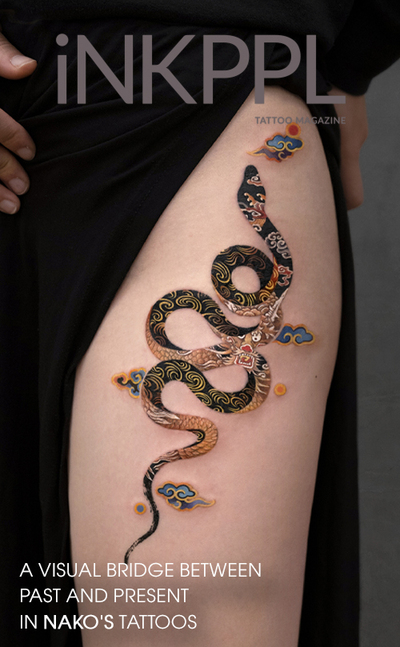 Um ponte visual entre o passado e o presente nas tatuagens de Nako