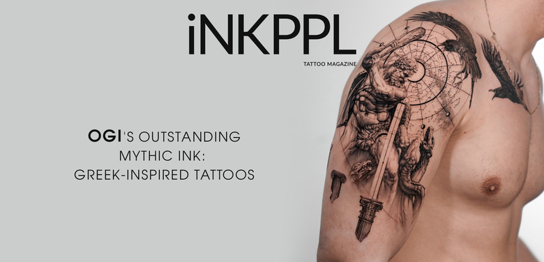 Ogi's outstanding Mythic Ink:  Tattoos inspirados em grego