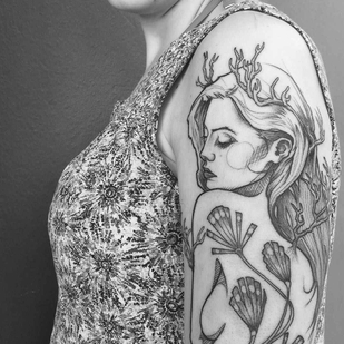 🔥 Fotos quentes, portfólio de modelos  #5121 Artista de tatuagem L'oiseau (Franck Solers)