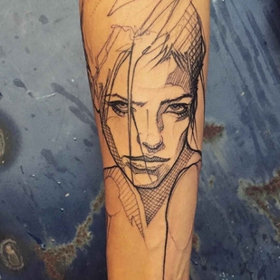 🔥 Fotos quentes, portfólio de modelos  #5126 Artista de tatuagem L'oiseau (Franck Solers)