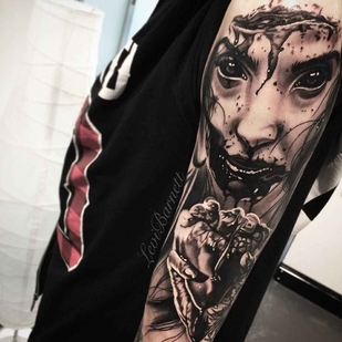 🔥 Fotos quentes, portfólio de modelos  #5373 Artista de tatuagem Levi Barnett