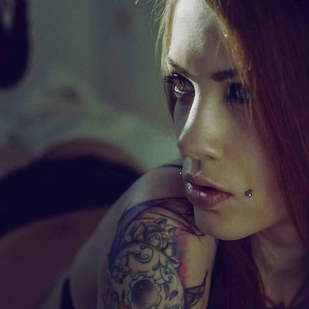 🔥 Fotos quentes, portfólio de modelos  #6109 Modelo de tatuagem Jackie Janzer