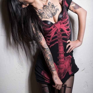 🔥 Fotos quentes, portfólio de modelos  #6477 Modelo de tatuagem Karla Blackburn