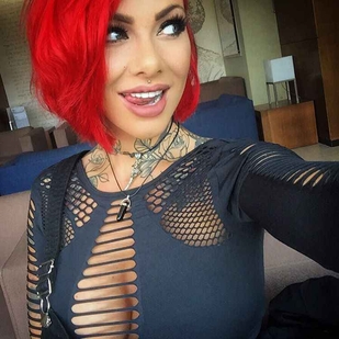 🔥 Fotos quentes, portfólio de modelos  #6044 Modelo de tatuagem Kimberley Ann