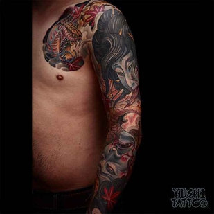 🔥 Fotos quentes, portfólio de modelos  #16251 Artista de tatuagem Yushi