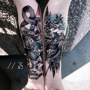 🔥 Fotos quentes, portfólio de modelos  #16345 Artista de tatuagem Jessica Svartvit