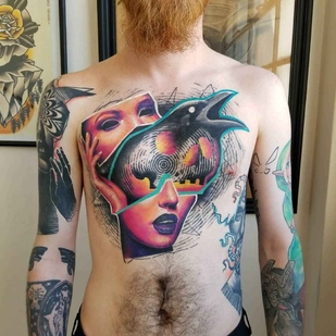 🔥 Fotos quentes, portfólio de modelos  #15813 Artista de tatuagem Tin Machado