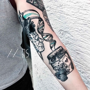 🔥 Fotos quentes, portfólio de modelos  #16364 Artista de tatuagem Jessica Svartvit