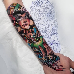 🔥 Fotos quentes, portfólio de modelos  #27162 Artista de tatuagem Eddie Czaicki