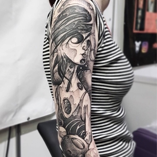 🔥 Fotos quentes, portfólio de modelos  #27190 Artista de tatuagem Sasha zPoint