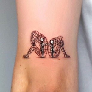 🔥 Fotos quentes, portfólio de modelos  #47155 Artista de tatuagem shooin