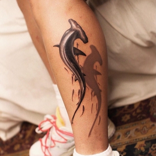 🔥 Fotos quentes, portfólio de modelos  #47147 Artista de tatuagem shooin