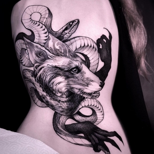 🔥 Fotos quentes, portfólio de modelos  #47300 Artista de tatuagem Amina Katinova