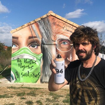 Artista de tatuagem David Barrera Garcia