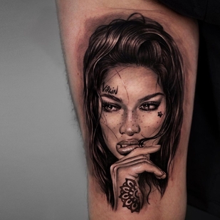 🔥 Fotos quentes, portfólio de modelos  #47946 Artista de tatuagem Christis Galiropoulos