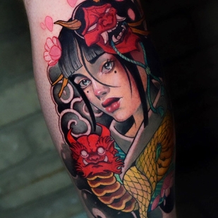 🔥 Fotos quentes, portfólio de modelos  #48001 Artista de tatuagem Coy Barrientos