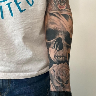 🔥 Fotos quentes, portfólio de modelos  #48866 Artista de tatuagem Sergey Chernyshev