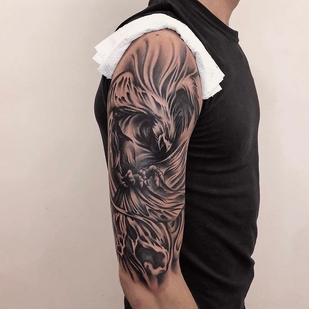 🔥 Fotos quentes, portfólio de modelos  #49402 Artista de tatuagem Nikita Sushkov