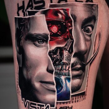 Artista de tatuagem Dani Ginzburg