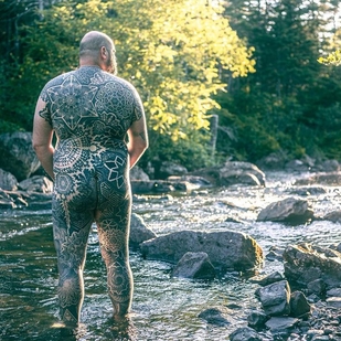 🔥 Fotos quentes, portfólio de modelos  #61106 Artista de tatuagem Thomas Hooper