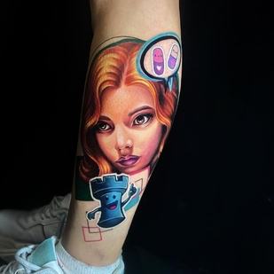 🔥 Fotos quentes, portfólio de modelos  #62742 Artista de tatuagem Kris Belkina