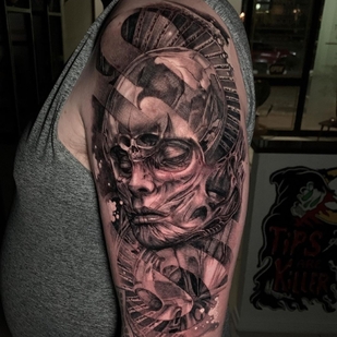 🔥 Fotos quentes, portfólio de modelos  #63116 Artista de tatuagem Callum Els