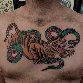 Artista de tatuagem Waldo Del Rocca