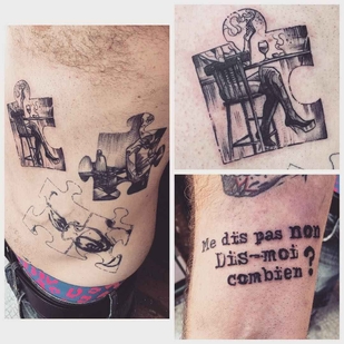 🔥 Fotos quentes, portfólio de modelos  #7507 Artista de tatuagem Knot