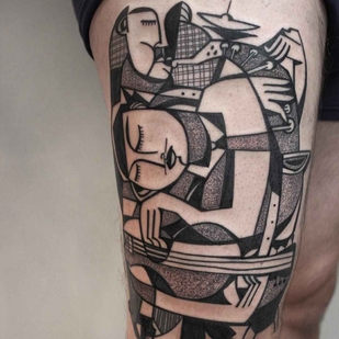 🔥 Fotos quentes, portfólio de modelos  #7605 Artista de tatuagem Peter Aurisch