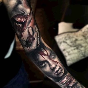 🔥 Fotos quentes, portfólio de modelos  #7242 Artista de tatuagem Sam Barber