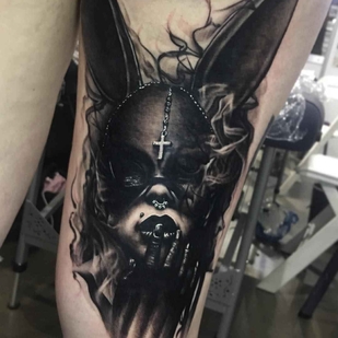 🔥 Fotos quentes, portfólio de modelos  #7008 Artista de tatuagem Ben Kaye