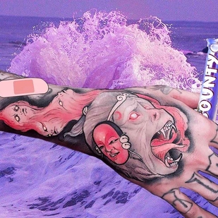 🔥 Fotos quentes, portfólio de modelos  #7162 Artista de tatuagem Brando Chiesa