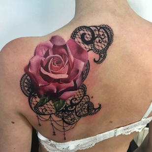 🔥 Fotos quentes, portfólio de modelos  #7217 Artista de tatuagem Antonina Troshina