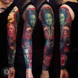 🔥 Fotos quentes, portfólio de modelos  #7087 Artista de tatuagem Nikita Kuzmenko