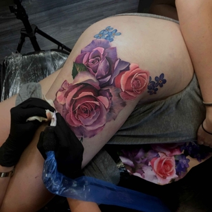 🔥 Fotos quentes, portfólio de modelos  #7192 Artista de tatuagem Antonina Troshina