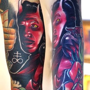 🔥 Fotos quentes, portfólio de modelos  #7083 Artista de tatuagem Nikita Kuzmenko