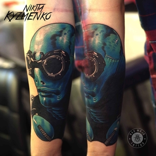 🔥 Fotos quentes, portfólio de modelos  #7076 Artista de tatuagem Nikita Kuzmenko