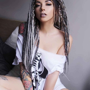 🔥 Fotos quentes, portfólio de modelos  #16902 Modelo de tatuagem Alessia Amoruso