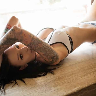🔥 Fotos quentes, portfólio de modelos  #16585 Modelo de tatuagem Hylia Fawkes