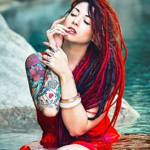 🔥 Fotos quentes, portfólio de modelos  #16911 Modelo de tatuagem Alessia Amoruso