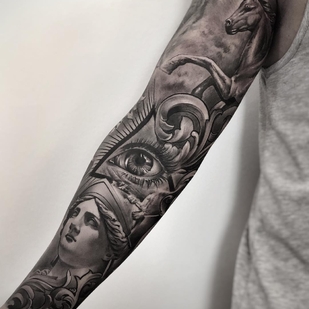 🔥 Fotos quentes, portfólio de modelos  #27761 Artista de tatuagem Ezequiel Samuraii