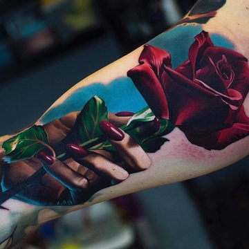 12 Sergey Butenko's High Quality Realistic Tattoo